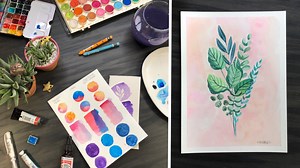 Técnicas básicas de aquarela para iniciantes | Sandra Mejia | Skillshare