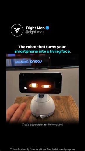 Smart Robot Face ⚡📱