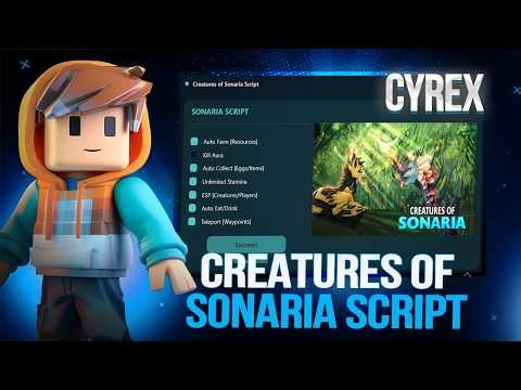 *NEW* Creatures of Sonaria Script (PASTEBIN ) (KILL AURA, AUTO EAT , AUTO DRINK , ARTIFACT FARM)