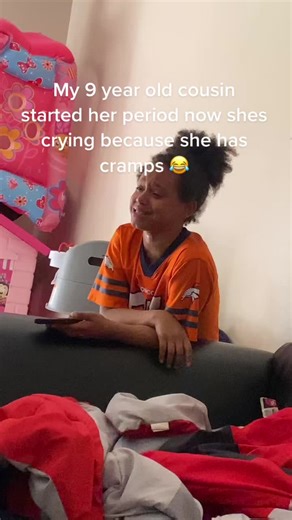 9 Year Old Cousin Starting Period: Cramps and Tears