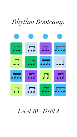 Syncopated sixteenth note workout | Level 10 - Drill 2
