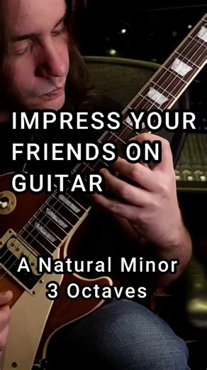 Mastering the 3 Octave Aeolian Guitar Scale
