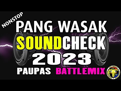 PANG WASAK Soundcheck Paupas Battlemix Ragatak DJ JACOBZKIE