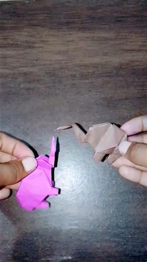 How to make origami elephant 🐘🐘. Tutorial