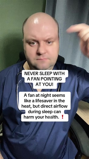 Safe Sleeping Tips: Avoid Direct Fan Airflow