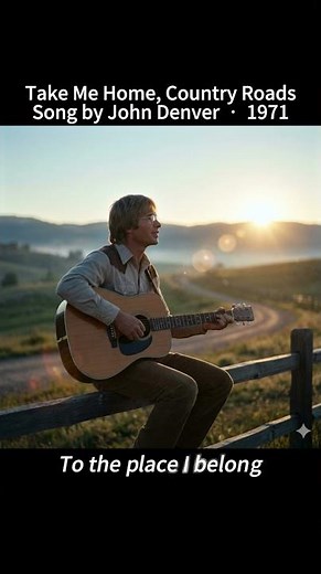John Denver - Take Me Home, Country Roads ‧ 1971 #countrymusic #music
