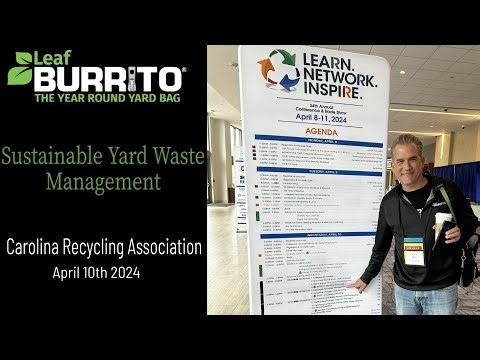 The Leaf Burrito Revolution: Transforming Yard Waste Collection with Reusable Innovation