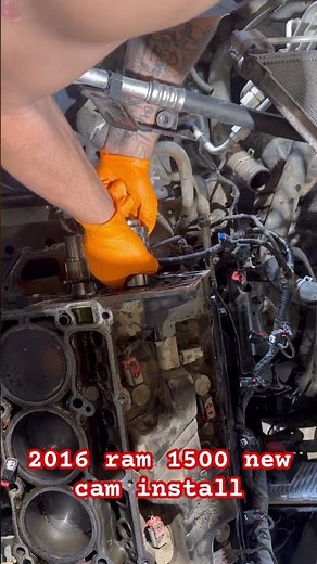 2016 ram 1500 5.7 hemi camshaft install #automobile