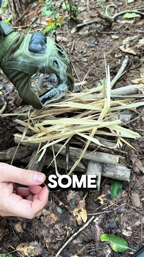 Survival Hack: Start a Fire with a Battery & Gum Wrapper!