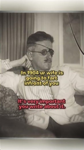 The UNFILTERED Madness of James Joyce #HistoryAsylum