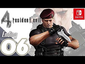 Resident Evil 4 [Switch] - Gameplay Walkthrough Part 6 Chapter 5 (2/2) Final Boss & Ending
