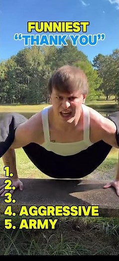 Funniest “Thank You”