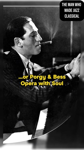 Jazz…but make it CLASSICAL🎹 #Shorts #GeorgeGershwin #MusicalLegend #RhapsodyInBlue #JazzHistory
