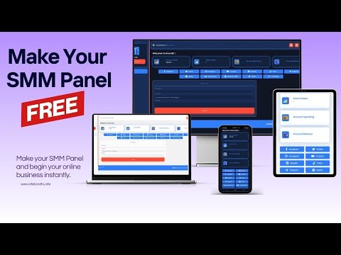 How to Make Professional SMM Panel for FREE 2025 🔥 | SMM Panel , Admin Panel, Free Domain & Hosting!