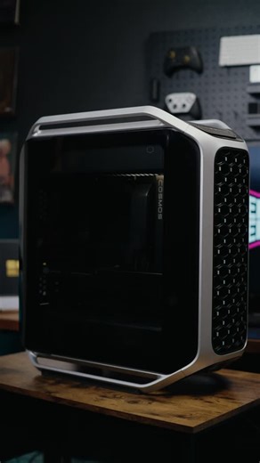 Cooler Master | PC Builds & Cooling Solutions on Instagram: "The most sleek PC case on the market🥶 #coolermaster #cosmosalpha"