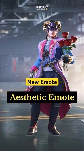 CODM New Bundle Emote | Aesthetic Animation! ✨ #emote #rose #guns #callofduty #cod #shortsfeed