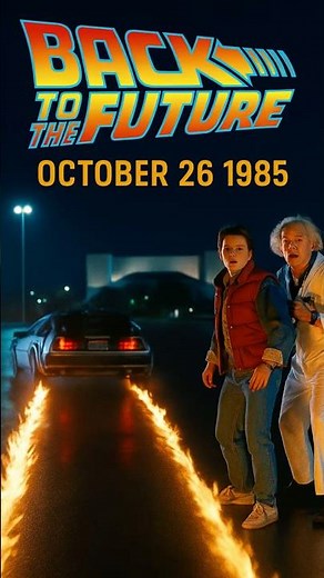 Back To The Future - October 26th 40th Anniversary