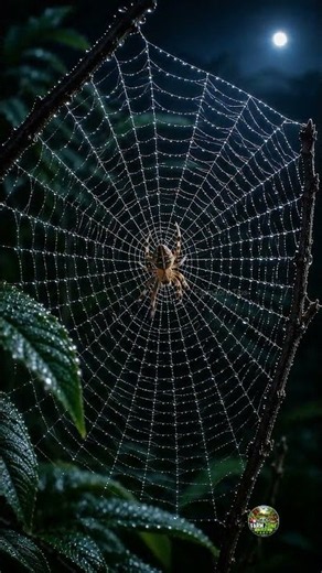 Amazing Spider Web 🕷️🕸️ | How a Spider Builds Its Web | Nature Documentary #Shorts