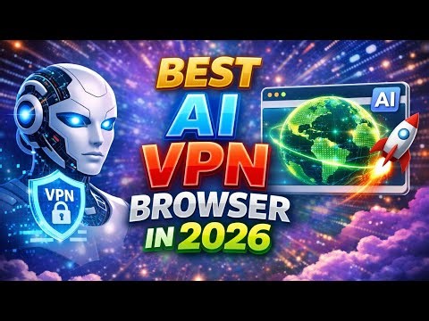 Top AI And VPN Browsers You Must Try (2026) - In Build VPN And Ai Features