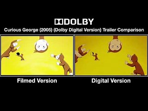 Curious George (2005) (Dolby Digital Version) Trailer Comparison
