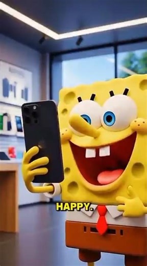 Spongebob’s Crazy Hustle for an iPhone! 📱💸