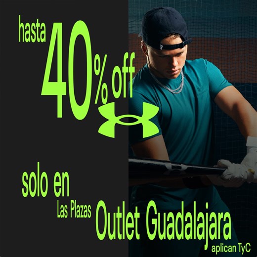 🏀 Entrena como un pro, luce como un pro. Descubre lo mejor en ropa deportiva en Under Armour Outlet Las Plazas Guadalajara. 🏆 | Under Armour