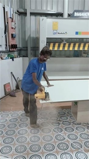 #Laminate Edge Trimming#in my factory🔥🔥