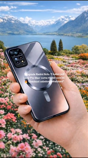 Gak nyangka banget Redmi Note 11 bisa semewah ini! ✨ Casing MagSafe yang bikin tampilan HP makin mahal tapi harga tetep ramah di kantong. Fix, wajib punya satu sebelum kehabisan! 🛒💨 #softcase #caseandroid #rekomendasicase #fyp #xyzbca