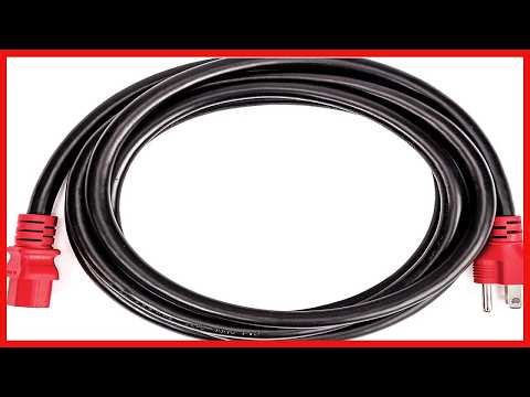 D'Addario 12 AWG 10' Power Cable Reliable Power for Your Gear