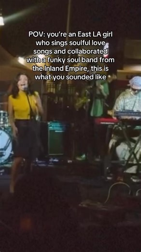 Do you like Funk Chicano Soul? Played a show this past weekend with a Funky soul band from the IE! More to come ☺️🫶 #cholaorange #muchogustofest | Irene Diaz