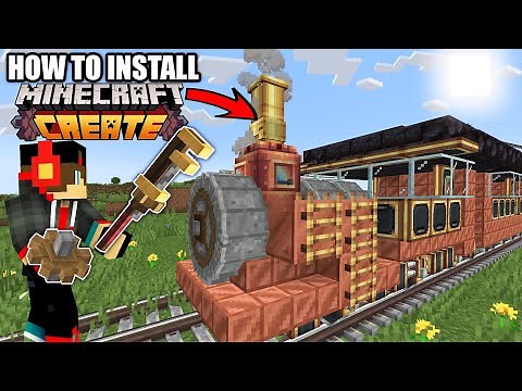 How to Add Create Mod in Minecraft + My Epic Builds!