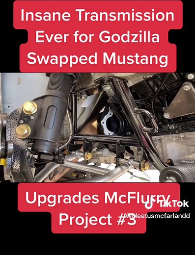 Insane Transmission Upgrade for Godzilla Swapped Mustang