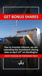 72 reactions · 17 shares | Don’t miss out on investing in BOXABL for...