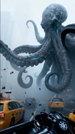 NYC Gets Invaded by a Huge Sea Creature!
