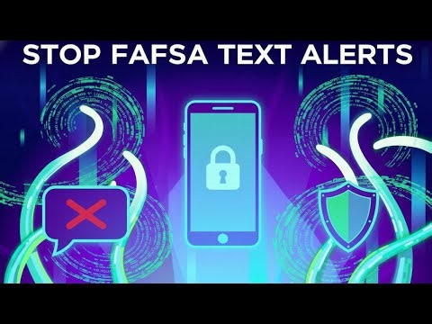 How to Disable SMS Forwarding Notifications on FAFSA portal - step by step