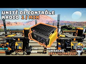 Unité de contrôle radio - 1/min | Découverte de l'aluminium