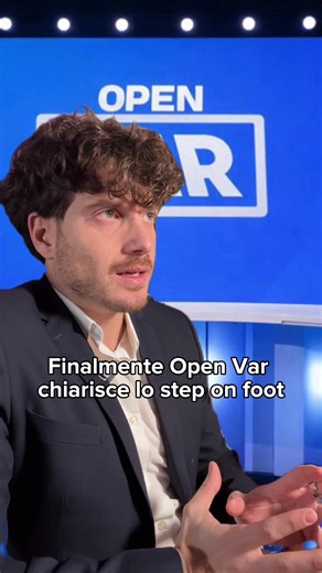 Finalmente Open Var fa chiarezza: non tutti gli step on foot (e non tutti i piedi) sono uguali 🦶#dazn #var #seriea #tiktokcalcio