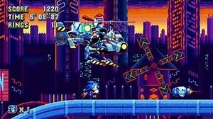 Sonic Mania Boss 5 - Heavy Gunner