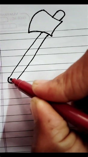 axe 🪓 drawing #art #easydrawing #artscraft #smartartandcrafts #daily easy drawing my channel 👍👍👍