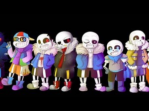 用不同版本sans的歌拼成一首- Megalovania