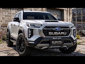 NEW 2027 Subaru Baja Pickup Truck REVEALED – Next-Gen AWD Off-Road Beast Returns!