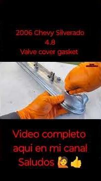 2006 Chevy Silverado 4.8 Valve cover gasket #josemechanic #automobile #viral #mechanic #tips #chevy