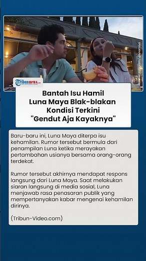 Luna Maya Bantah Isu Hamil, Kondisi Terkini Istri Maxime Bouttier Jadi Sorotan: Gendut Aja Kayaknya