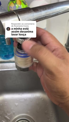 Filtragem de Água: Teste Ao Vivo de Filtro de Torneira