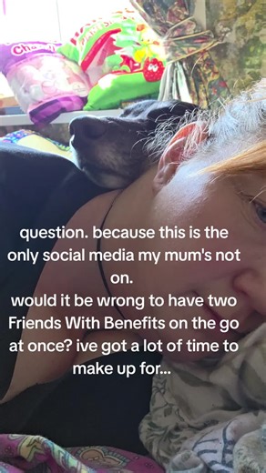 ive spent most of my 47 years chaste as the driven snow. my son's existence is miraculous. ive found myself in an unprecedented situation and I dont know if im... allowed?... to have two FWBs on the go at once? should I just go back to being boring and bored? #friendswithbenefits #moraldilemmas #midlifecrisis #mumsoftiktok #singlemum