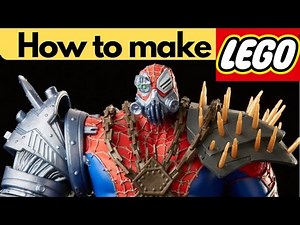 Cyborg Spider-Man LEGO- How To Build Him!