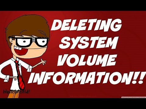Deleting System Volume Information on a USB Flash Drive