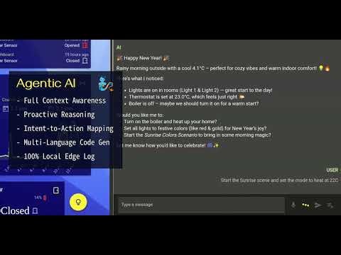 HomeGenie v2.0: The Era of Local Agentic AI 🧞‍♂️✨