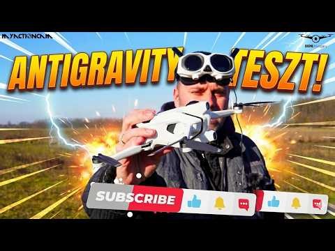 A láthatatlan drón - Antigravity A1 - Drone Hungary - Drón teszt