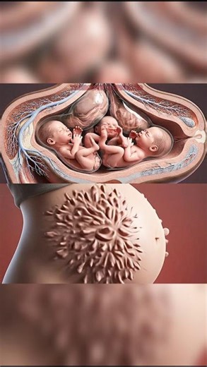 Triplets in the Womb: 3D Educational Animation of Fetal Movement & Anatomy